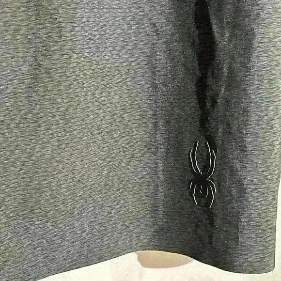 Spyder Active Men's Proweb Black And Grey Woven Stretch Shorts, Size XL - Picture 2 of 10